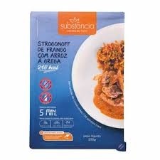 Strogonoff de Frango com Arroz a Grega Substancia 300g