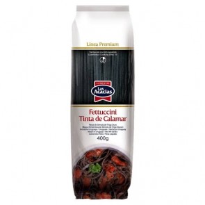 Massa Fettuccini Tinta de Calamar Las Acacias 500g 