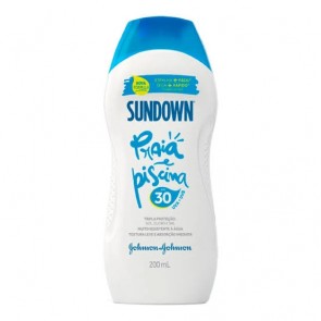 Protetor Solar Sundown Praia e Piscina 200ml FPS 30