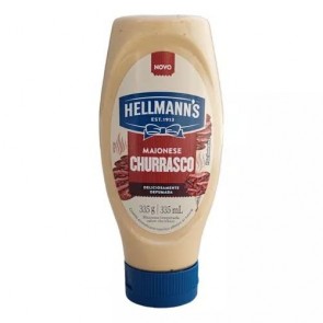 Maionese Hellmanns Squesse Churrasco 335g