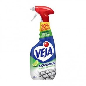 Veja Desengordurante Cozinha Limão Aparelho 500ml