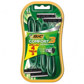 Aparelho Bic Comfort 3 P. Sensiv L4P3