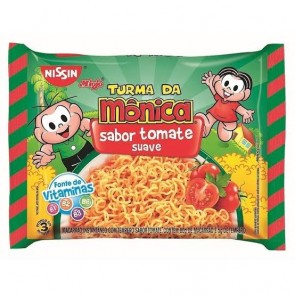 Macarrão Nissin Miojo Tomate Turma da Mônica 85g