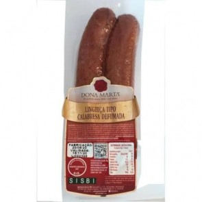 Linguiça Calabresa Defumada Dona Marta Aprox. 400g 