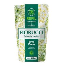 Sabonete Liquido Erva Doce Fiorucci Refil 440g