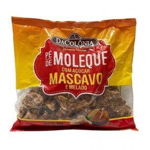 Pé de Moleque Da Colônia com Açúcar Mascavo e Melado 300g 
