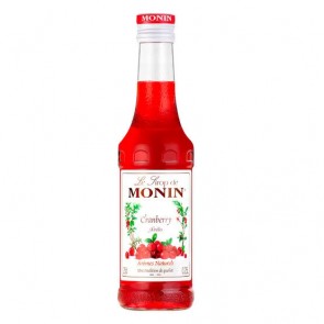 Xarope Monin Cranberry 250ml 