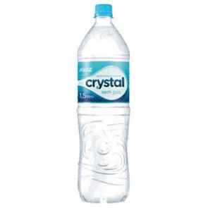 Água Mineral s/gás 1,5L Crystal 