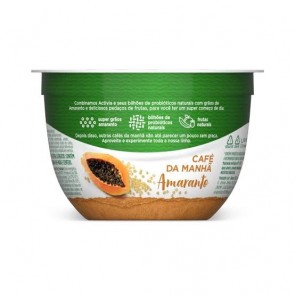 Activia Café da manhã Danone Mamão/Amaranto 170g