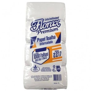 Papel Toalha Florax 20x19 C/1000