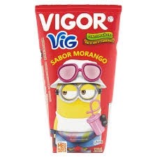 Bebida Vigor Morango 200ml