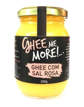 Manteiga Ghee Me More Com Sal Rosa 200g