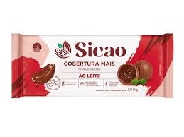 Chocolate Sicao mais cobertura ao leite 1,01kg