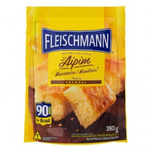 Mistura para Bolo Fleischmann Aipim 390g