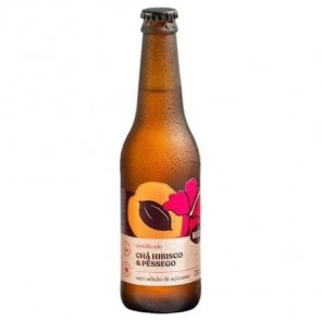 Chá Hibisco e Pessego Brazô 350ml