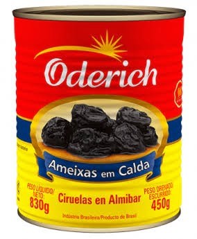 Ameixa Em Calda Oderich 450g