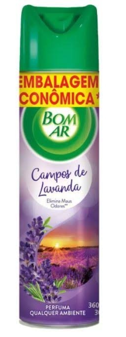 Purificador Bom Ar Aerossol Campos de Lavanda 360ml