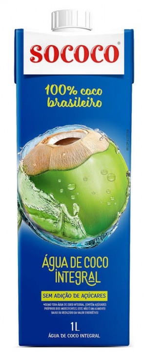 Água de Coco Sococo 1 litro