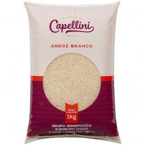 Arroz Branco T1 Capellini 5kg