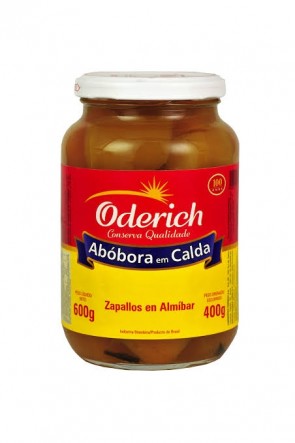 Abóbora em Calda Oderich 400g