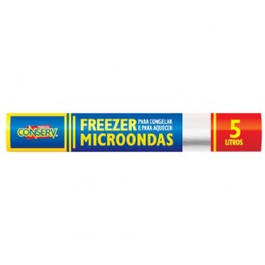 Saco para Congelar e Aquecer Conserv 5L C/100