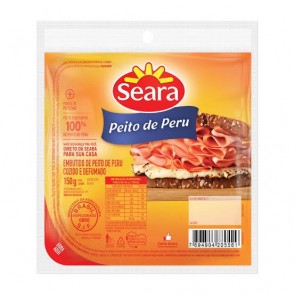 Peito de Peru Defumado Fatiado Seara 150g