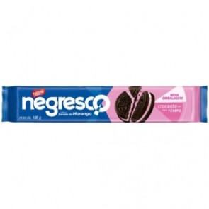 Biscoito Recheado Negresco Morango Nestlê - 90g