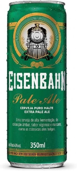 Cerveja Eisenbahn Pale Ale  Lata 350ml 