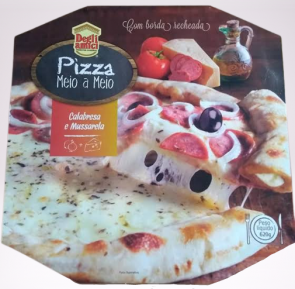 Pizza Calabresa e Mussarela Degli Amici 620gr