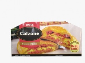 Calzone Degli Amici Presunto e Queijo 400gr