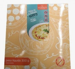 Pizza Substância 6 queijos Sem Gluten 300gr