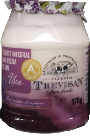 Iogurte Integral com Geleia de Uva 170gr