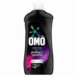 Lava Roupas Líquido Omo Roupas Pretas 900ml