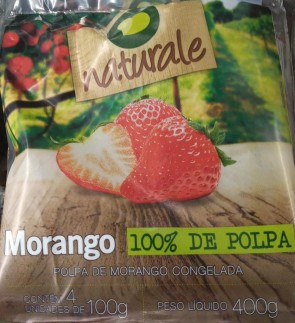 Polpa Morango Naturale 400g