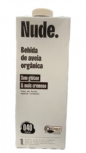 Nude Bebida de Aveia Orgânica S/Glúten e Mais Cremoso 1L