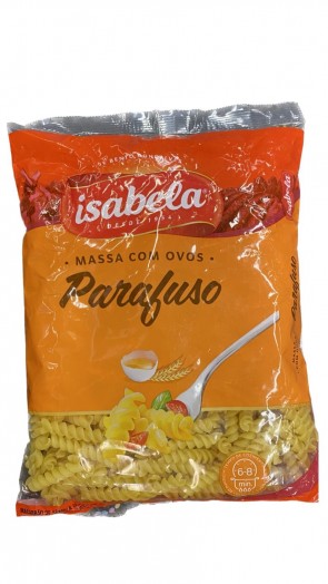 Massa Isabela Parafuso Com Ovos 500g 