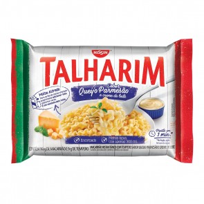 Massa Nissin Talharim Queijo Parmesão e Creme de leite 90g