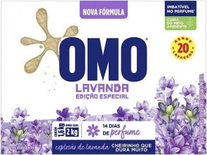 Sabão em Pó Omo Lavanda 1,6kg