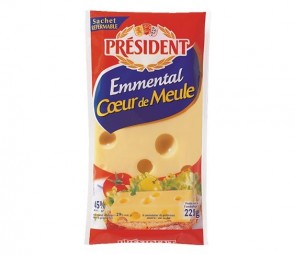 Queijo Emental President Coeur de Meule 220g 