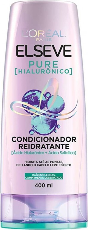 Condicionador Elseve Pure Hialurônico 400ml 