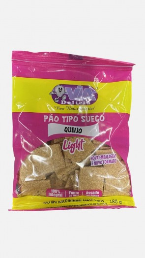 Pão Tipo Sueco Queijo Light Via Delícia 180g