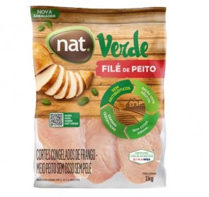  Filé de Peito de Frango Congelado NAT VERDE 1kg
