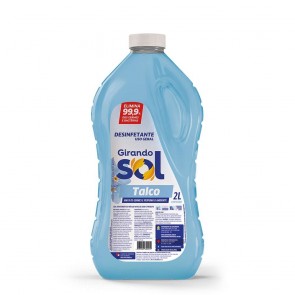 Desinfetante Girando Sol Talco 2L