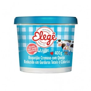 Requeijão Elegê Cremoso com Queijo Light 400g