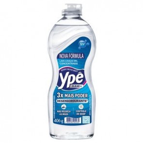 Lava Louças Gel Concentrado Ypê Clear 406g