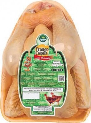 Frango do Campo Caipira Congelado Inteiro (Aprox. 2k)