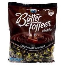 Bala Butter Toffees Chocolate Amargo 100g