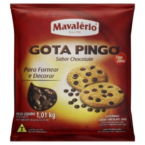 Gotas de Chocolate Mavalério 1,01kg