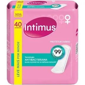 Protetor Intimus Antibacteriana C/40