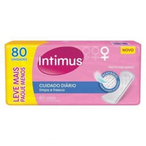 Protetor Intimus Sensação de Frescor C/80